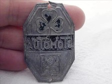 RARE PLAQUE DE VELO MOTO