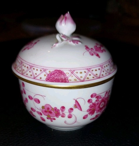 Boite sucrier porcelaine - boite, ou