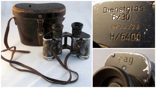 Vintage ww2 german dienstglas - vintage,
