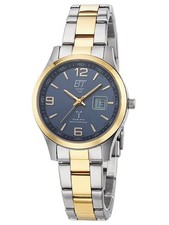 ETT ECO TECH TIME Montre Femme Radio Solaire Gobi Bicolore ELS-11600-32M