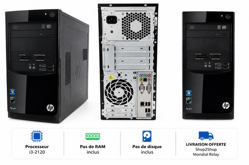Elite 7300 microtower - hp,