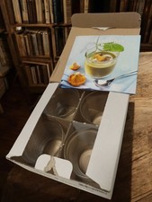 Lot de 4 verrines anciennes