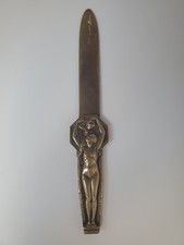 Ouvre-lettre en bronze style