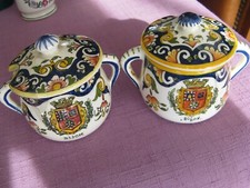 2 Pots à moutarde "
