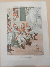 JOB planche couleurs Supplément revue Mame 1894