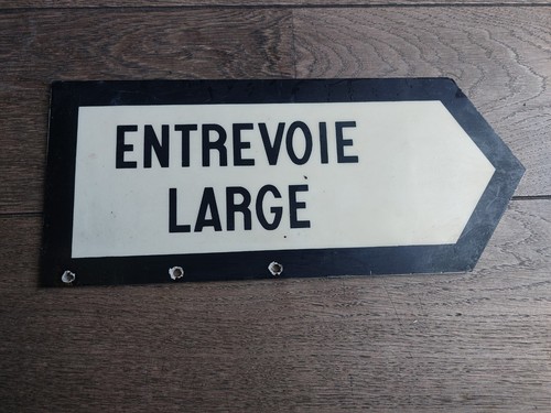 Ancienne plaque sncf - ancienne,