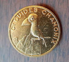 Insigne miniature Cie Guides Chamonix Choucas type Samivel ORIGINAL SKI MONTAGNE