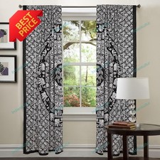 Rideaux Indiens Hippie Mandala