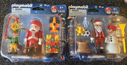 Playmobil 5845 and 5846 santa - playmobil,