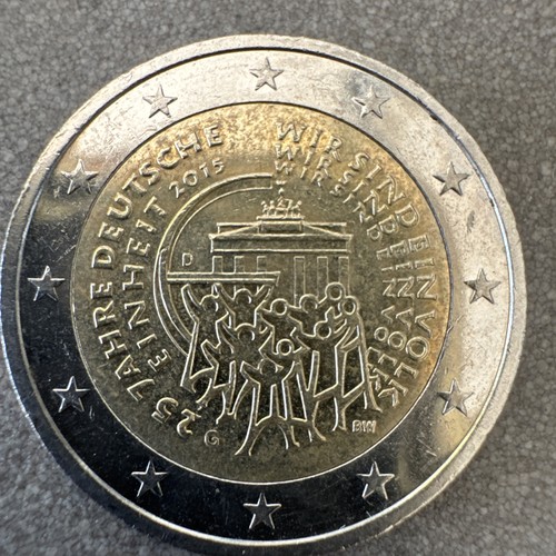 Pièce monnaie euros 2015 - monnaie,
