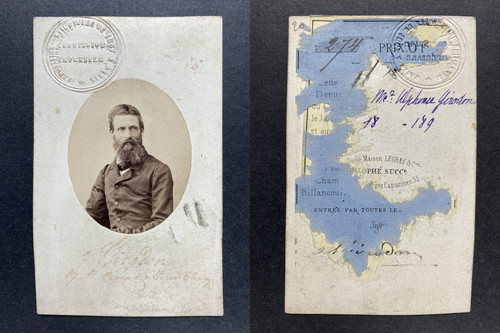 Alphonse girodon carte - alphonse,