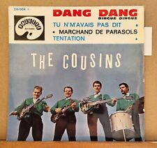 Rare EP 45T - The Cousins ‎– Dang Dang - France 10/61  Avec LANGUETTE  (VG+/VG+)