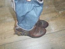 TBE BOTTES  FEMME FRU.IT MARRON COW GIRL COUNTRY T 37 TBE A 20€ ACH IMM FP COMP 