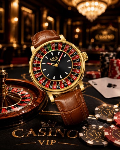 Luxury roulette watch - roulette, men