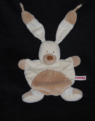Doudou plat lapin bastien - 🐰,
