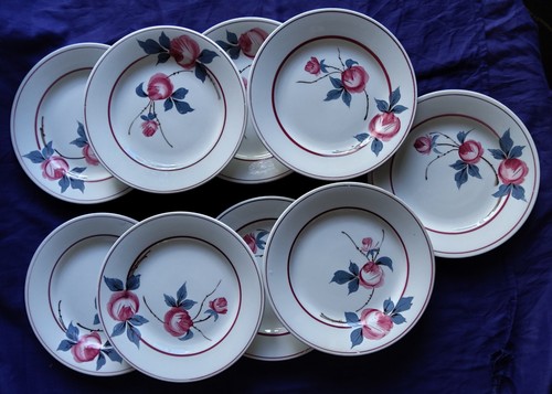 Assiettes plates céranord - 9,