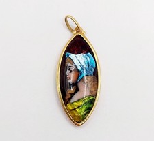 Pendentif art nouveau Limoges