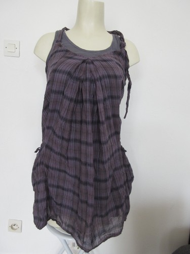 Robe grise ikks taille - robe,