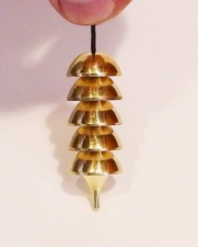 *° PENDULE  RADIONIQUE 5 PILES  SERVRANX EMETTEUR RECEPTEUR RADIESTHESIE