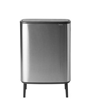 130267 - Poubelle Bo Touch Bin Hi, 60L, Matt Steel Fingerprint Proof