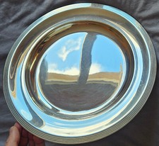 Christofle plat rond métal - rond, en
