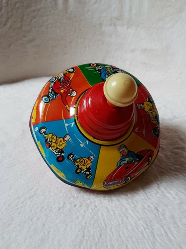 Ancienne toupie tôle - toupie, en