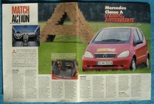 Publicité Papier - Voiture Mercedes Classe A De 1997