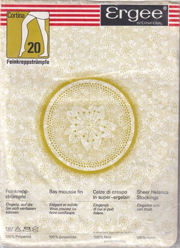 Bas nylon mousse - fin, ergee