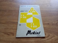Livret d'entretien pour moteur Perkins série P - Français