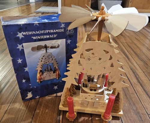 Vintage christmas pyramid - vintage,