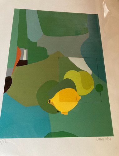 Litho sérigraphie couleur - sérigraphie,