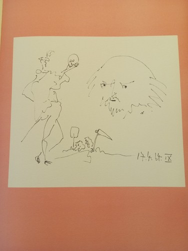 Gravure picasso - gravure,