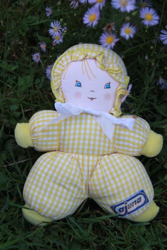 Poupée doudou vintage - poupée,