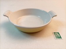 LE CREUSET  Plat à gratin rond jaune en fonte émaillée n° 13 - Ø 13 cm