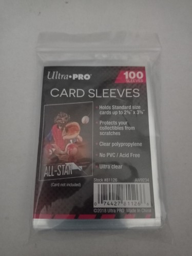 1000 100 penny sleeves - 1000, 10