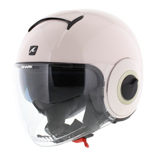Casque shark nano - blanc, rose