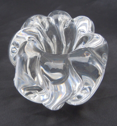 Bougeoir cristal daum france - cristal,