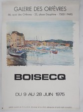 [AFFICHE D'ART] BOISECQ 