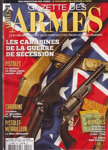 Gazette des armes - armes, n°496