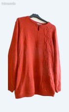 PULL ROUGE MARQUE NICE TAILLE