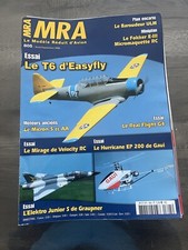 MRA N°805 PLAN "LE BAROUDEUR ULM" / T6 D'EASYFLY / MICRON 5 CC AA / HURRICANE EP