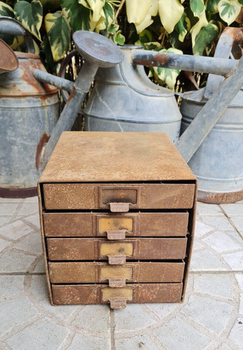 Ancien petit meuble metier - meuble,