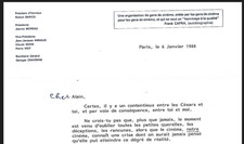 7e art Authentique,Unique,Historique."Les césars du cinéma" Alain Delon-Cravenne