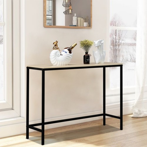 Light walnut colored - colored, console