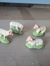  Santons Lot De 4 Brebis 