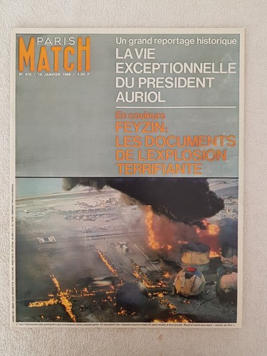 Paris match 875 01 1966 - match, n°875