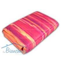 COUVRE-LIT MATELASSÉ LAVENO ORANGE