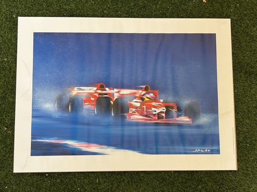 Affiche formule ferrari v - affiche, 1