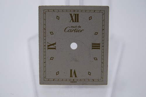 Cadran beige vintage - , cartier