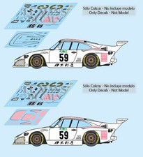 Décal Porsche 935 K3 Le Mans